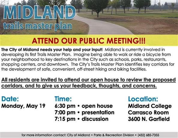 Hike Bike Trail Plan Meeting